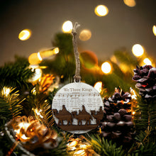 Load image into Gallery viewer, Ornament - Sheet music We Three Kings