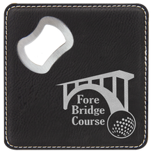 Load image into Gallery viewer, Coaster with bottle opener