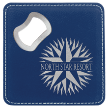 Load image into Gallery viewer, Coaster with bottle opener