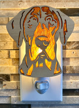 Load image into Gallery viewer, Great Dane Dog Night Light - Fawn, Natural Ears