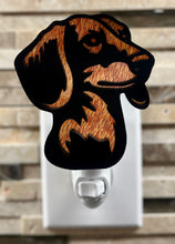 Load image into Gallery viewer, Dachshund (Doxie) Dog Night Light - Black and Tan