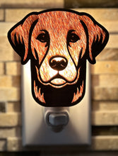 Load image into Gallery viewer, Labrador Retriever Dog Night Light - Chocolate