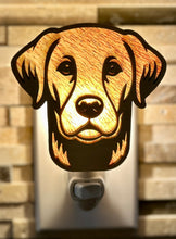 Load image into Gallery viewer, Labrador Retriever Dog Night Light - Yellow