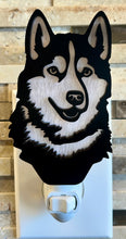 Load image into Gallery viewer, Siberian Husky Dog Night Light