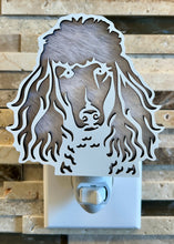 Load image into Gallery viewer, Poodle Dog Night Light - White