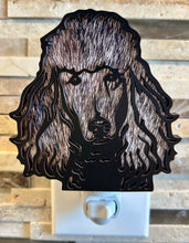 Load image into Gallery viewer, Poodle Dog Night Light - Black