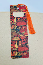 Load image into Gallery viewer, Bookmark - I think you are groovy mushrooms