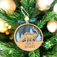 Load image into Gallery viewer, Ornament - Dinosaur ornaments set of 4