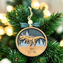 Load image into Gallery viewer, Ornament - Dinosaur ornaments set of 4