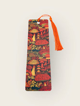 Load image into Gallery viewer, Bookmark - I think you are groovy mushrooms