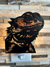 Load image into Gallery viewer, Bearded dragon night light, lit
