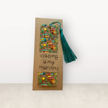 Load image into Gallery viewer, Bookmark - Camping is my therapy