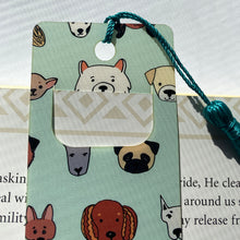 Load image into Gallery viewer, Bookmark - Dogs, Books, & Coffee
