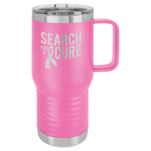 Load image into Gallery viewer, Travel mug with handle 20 oz - personalized