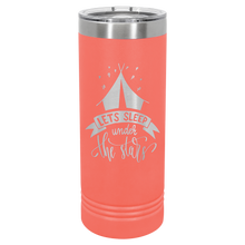 Load image into Gallery viewer, Tumbler 22 oz skinny travel mug - personalized