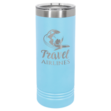 Load image into Gallery viewer, Tumbler 22 oz skinny travel mug - personalized