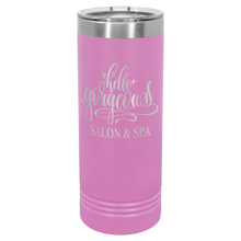 Load image into Gallery viewer, Tumbler 22 oz skinny travel mug - personalized