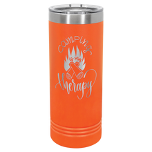 Load image into Gallery viewer, Tumbler 22 oz skinny travel mug - personalized