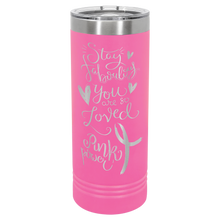 Load image into Gallery viewer, Tumbler 22 oz skinny travel mug - personalized