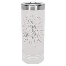 Load image into Gallery viewer, Tumbler 22 oz skinny travel mug - personalized