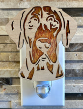 Load image into Gallery viewer, Great Dane Dog Night Light - Fawn, Natural Ears
