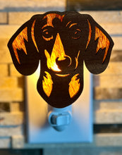 Load image into Gallery viewer, Dachshund (Doxie) Dog Night Light - Red
