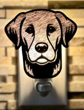 Load image into Gallery viewer, Labrador Retriever Dog Night Light - Black
