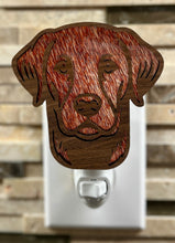 Load image into Gallery viewer, Labrador Retriever Dog Night Light - Chocolate
