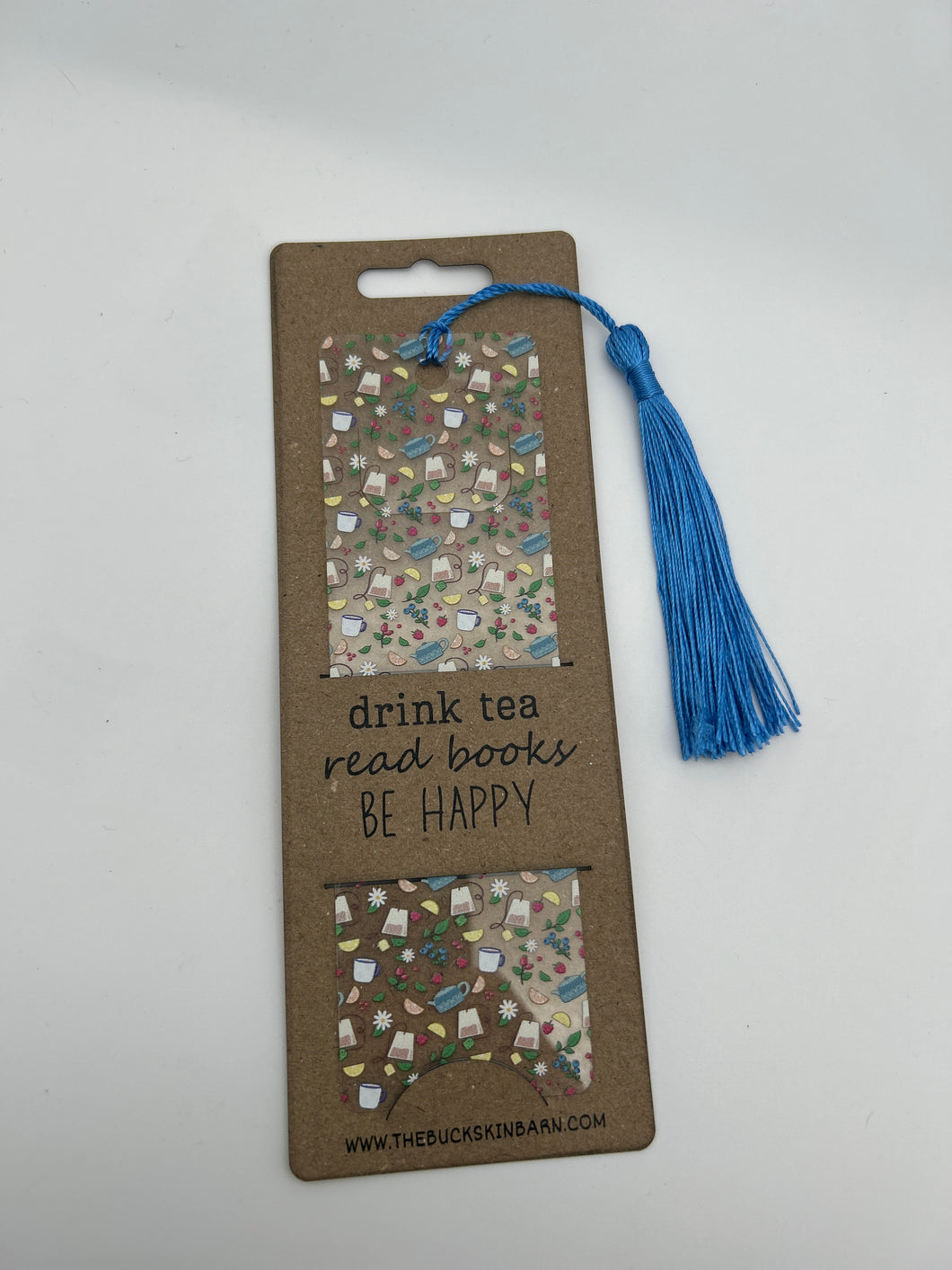 Bookmark - Drink Tea, Read Books, Be Happy