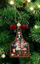 Load image into Gallery viewer, Ornament - &quot;Mooey Christmas&quot; cow tag
