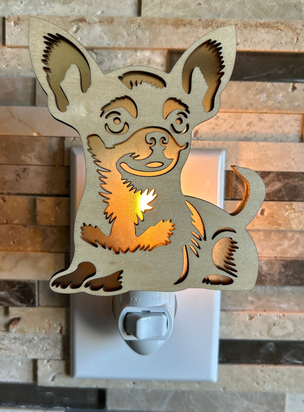 Chihuahua Dog Night Light