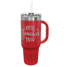 Load image into Gallery viewer, Travel mug with handle 40 oz - personalized
