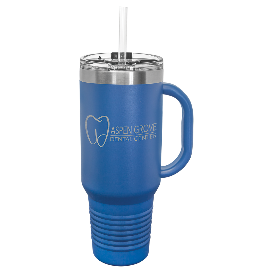 Travel mug with handle 40 oz - personalized