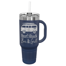 Load image into Gallery viewer, Travel mug with handle 40 oz - personalized
