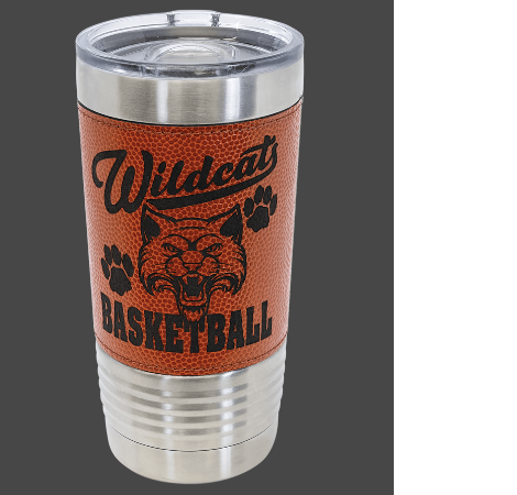 Basketball tumbler - 20 oz - personalized