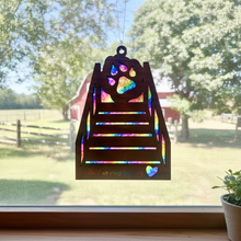 Load image into Gallery viewer, Rainbow Bridge Cat Memorial Suncatcher
