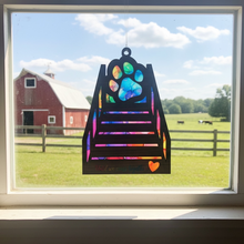 Load image into Gallery viewer, Rainbow Bridge Dog Memorial Suncatcher

