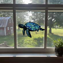 Load image into Gallery viewer, Sea Turtle Suncatcher
