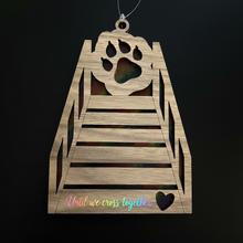 Load image into Gallery viewer, Rainbow Bridge Cat Memorial Suncatcher
