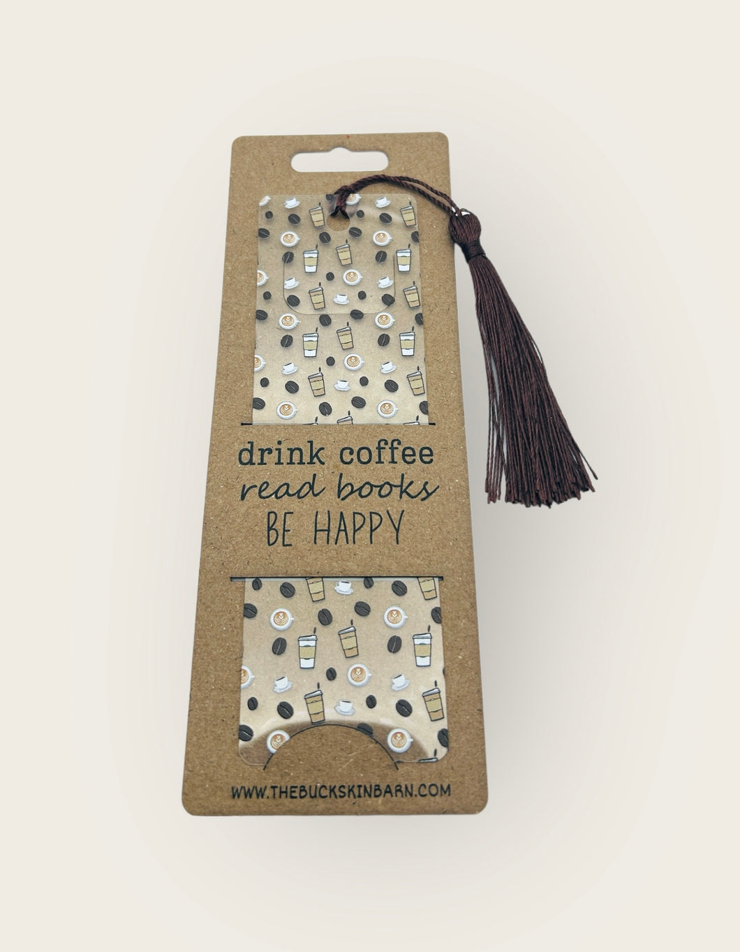 Bookmark - Drink Coffee, Read Books, Be Happy