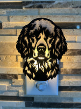 Load image into Gallery viewer, English Setter dog night light, lit

