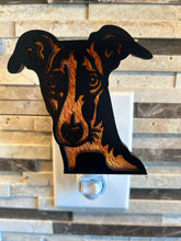 Load image into Gallery viewer, Greyhound dog night light, unlit
