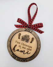 Load image into Gallery viewer, Ornament - First Christmas in our new home
