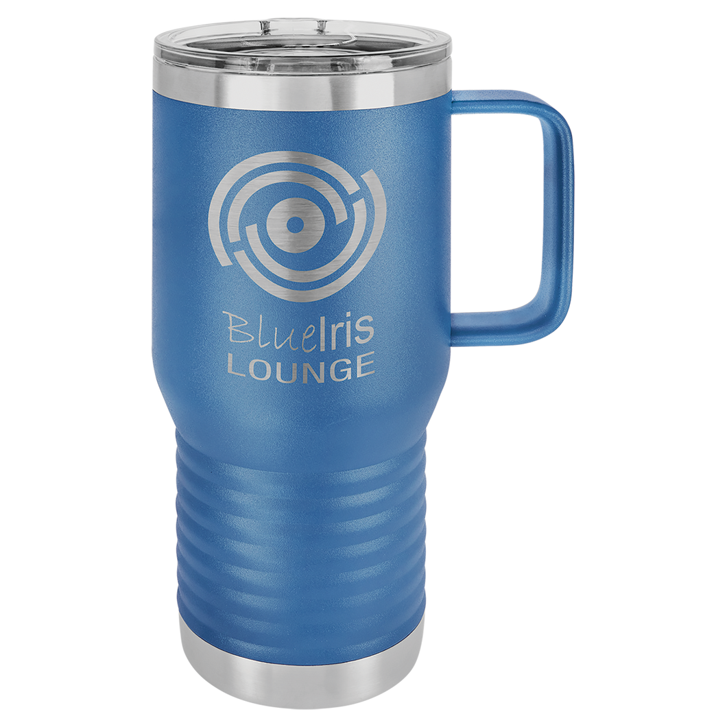 Travel mug with handle 20 oz - personalized